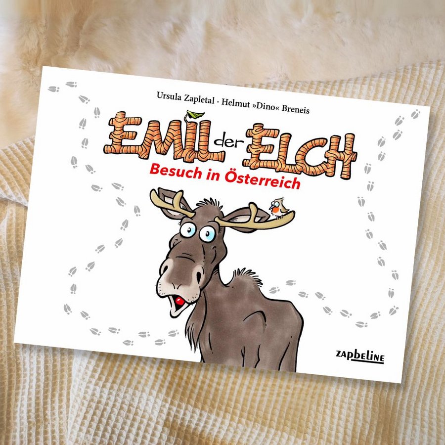 Buchtipp: Emil der Elch – Besuch in Österreich