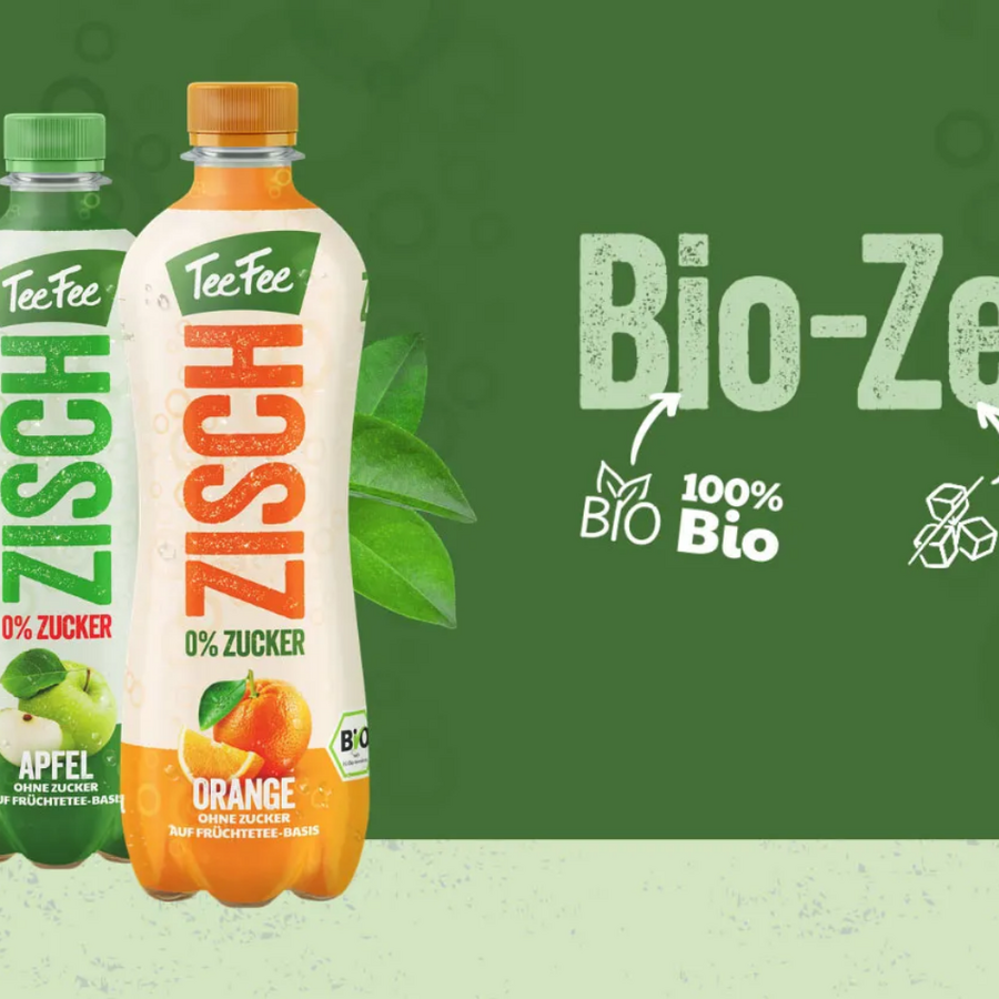 Bio und ohne Zucker: TeeFee ZISCH bringt beides zusammen