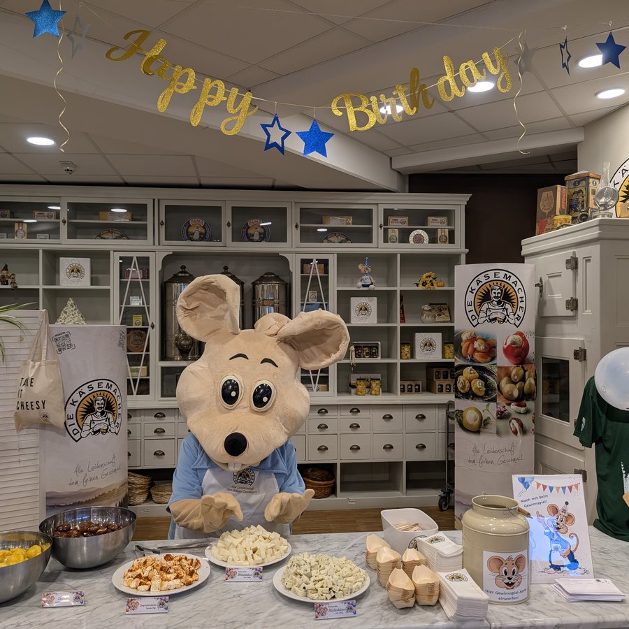 Käsemacherwelt 25 Jahre Cheesy: Ein Geburtstag voller Käse, Spiel und Familienzeit