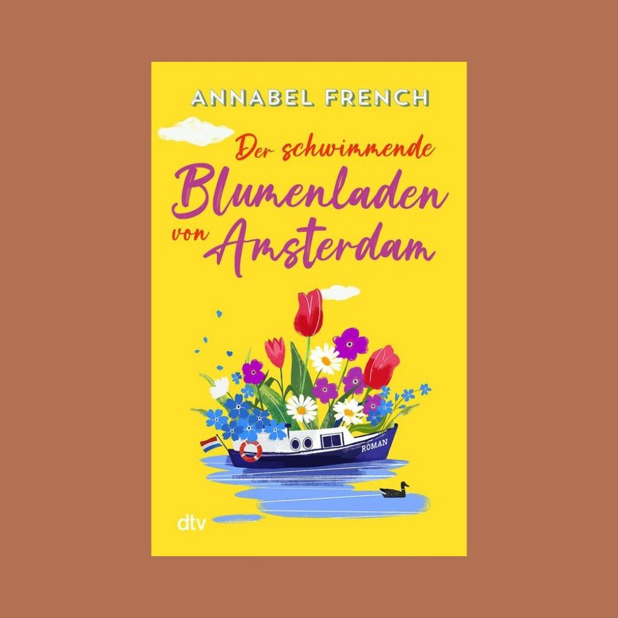 Buch-Tipp: Der schwimmende Blumenladen von Amsterdam