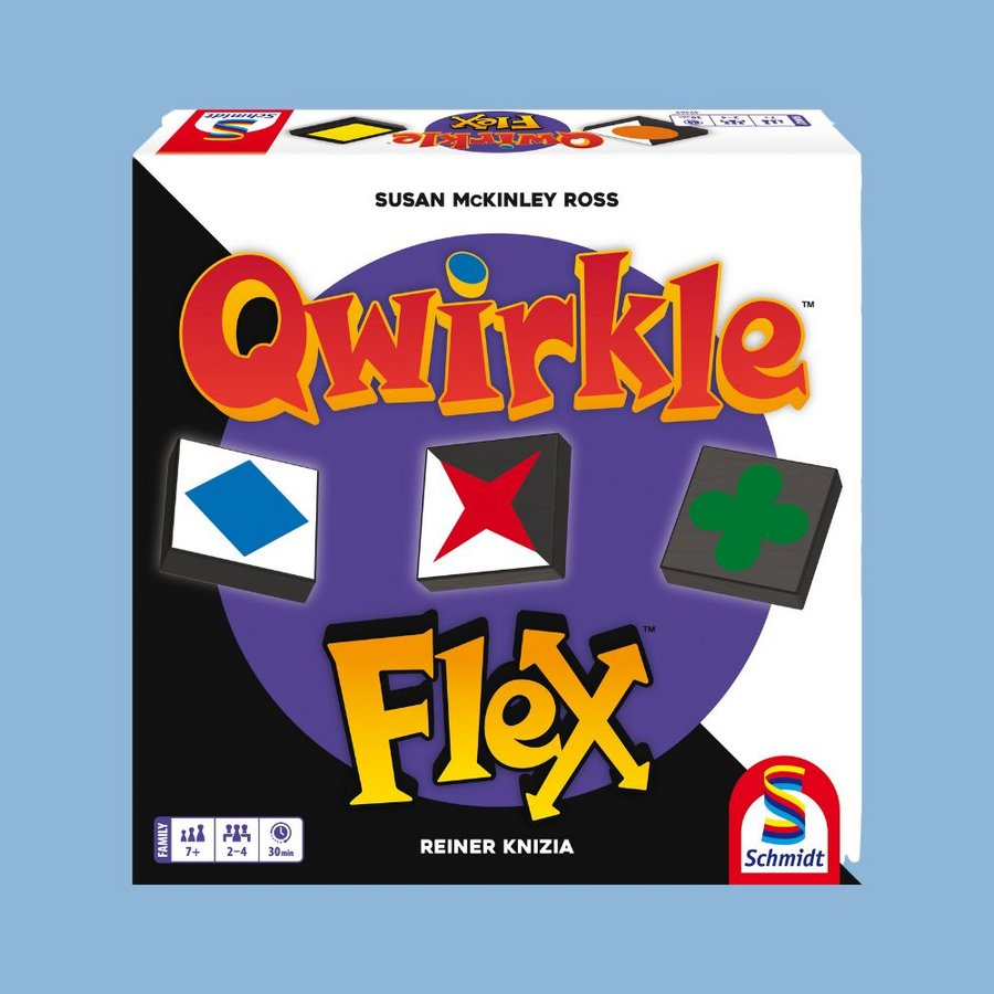 Spiele-Tipp: Qwirkle Flex: Gleiche Regeln, neue Möglichkeiten